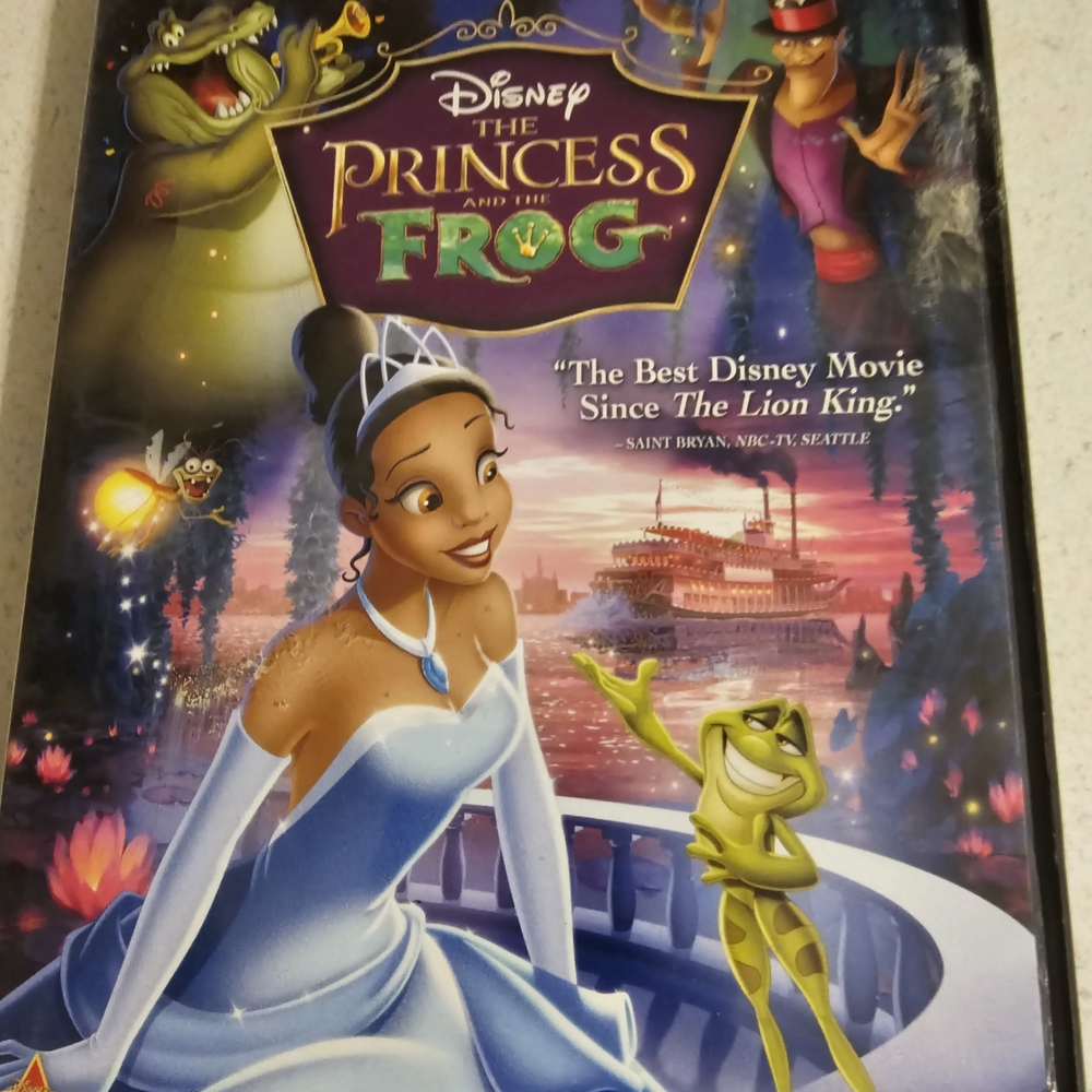 Disney The Princess and the Frog DVD